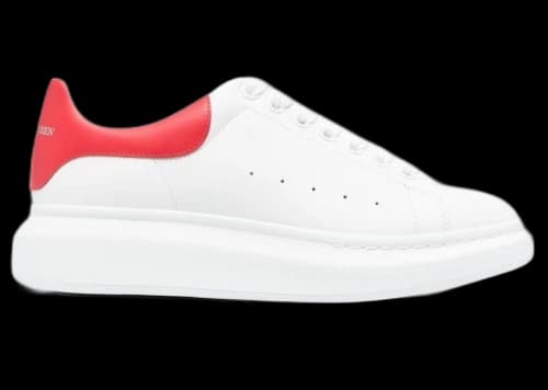Alexander McQueen Oversized White Red