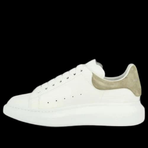 Alexander McQueen Larry Sneakers 'White Olive Green'
