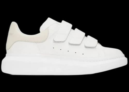Alexander McQueen Oversized Triple Strap White Vanilla