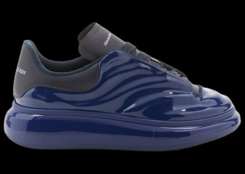 Alexander McQueen Oversized Gloss Navy