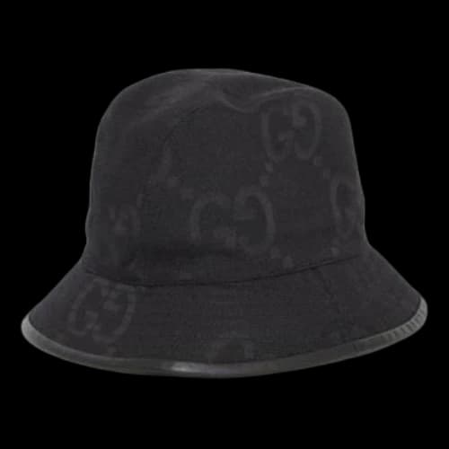 Gucci Jumbo GG Bucket Hat 'Black'