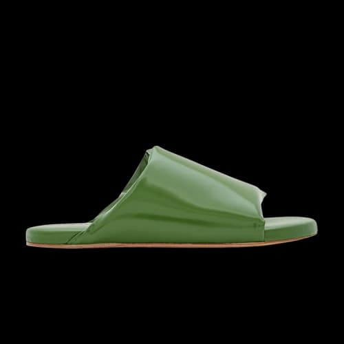 Bottega Veneta Cushion Flat 'Jalapeno' (Women's)