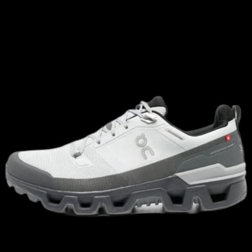 On Running Cloudwander Waterproof 'Glacier Eclipse Grey Black'