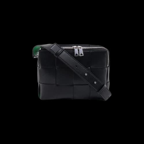 Bottega Veneta Small Cassette Camera Bag 'Black/Parakeet'