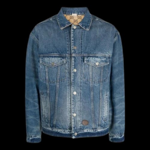 Gucci Reversible Denim Jacket 'Blue'