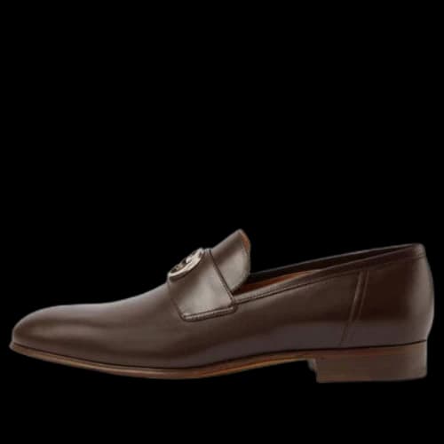Gucci Interlocking G Loafer 'Dark Brown Leather'
