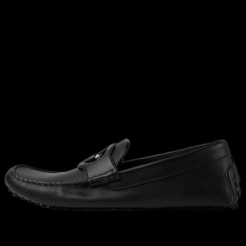 Gucci Leather Driver Shoes 'Black'