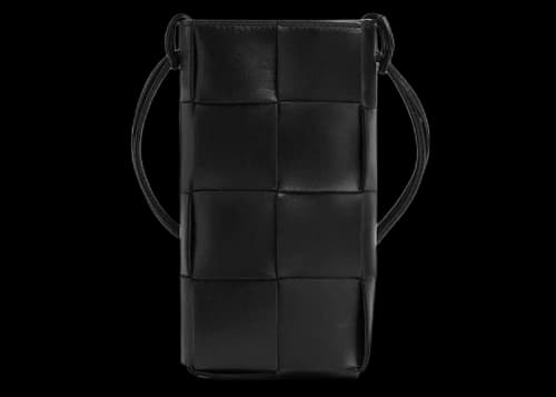 Bottega Veneta Mini Cassette Crossbody Black
