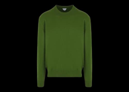 Bottega Veneta Medium Weight Cashmere Jumper Jalapeno