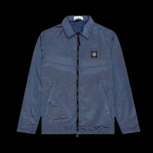 Stone Island Poly-Colour Frame-TC Overshirt 'Periwinkle'