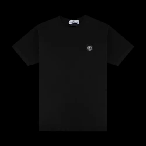 Stone Island Patch Logo Tee 'Black'