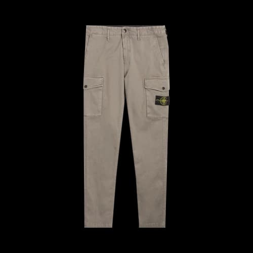 Stone Island Patch Logo Pants 'Mud'