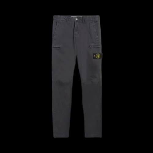 Stone Island Patch Logo Pants 'Anthracite'