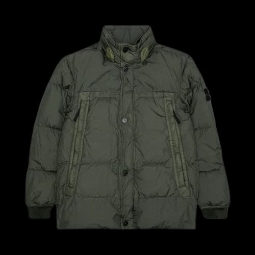 Stone Island Garment Dyed Crinkle Reps NY Down Jacket 'Musk'