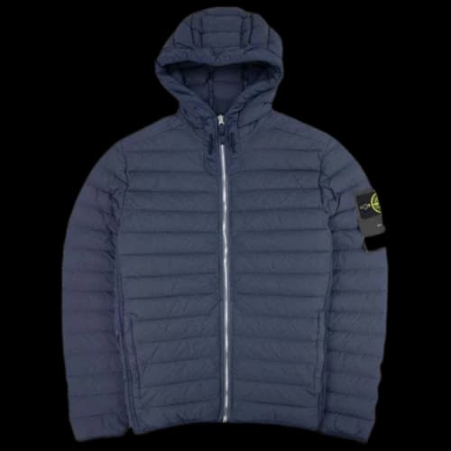 Stone Island Loom Woven Chambers Jacket Blue