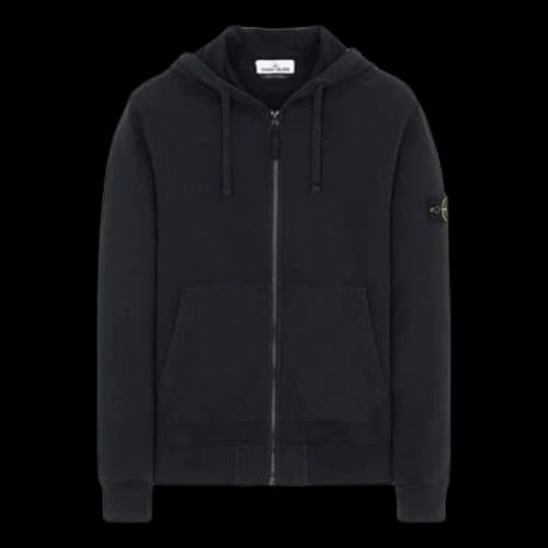 STONE ISLAND Sleeve Zipper Blue