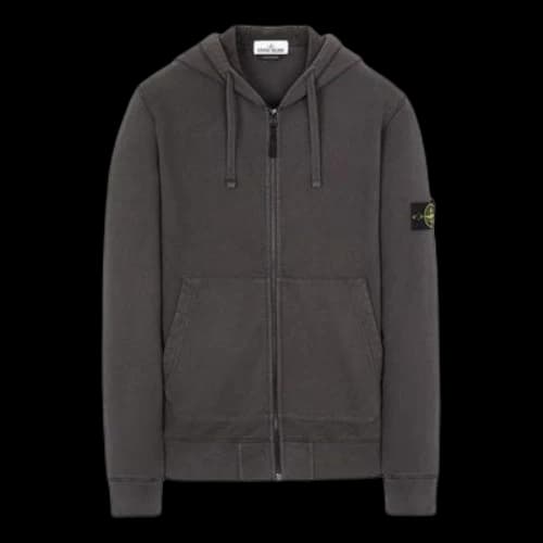 STONE ISLAND Zipper Gray