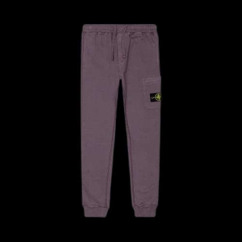 Stone Island Fleece Cargo Pants 'Magenta'