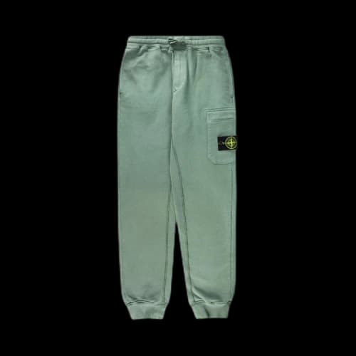 Stone Island Fleece Sweatpants 'Sage'