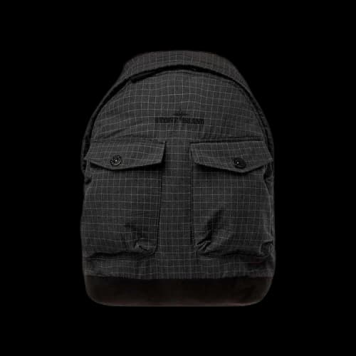 Stone Island Reflective Ripstop Chiné Backpack 'Black'