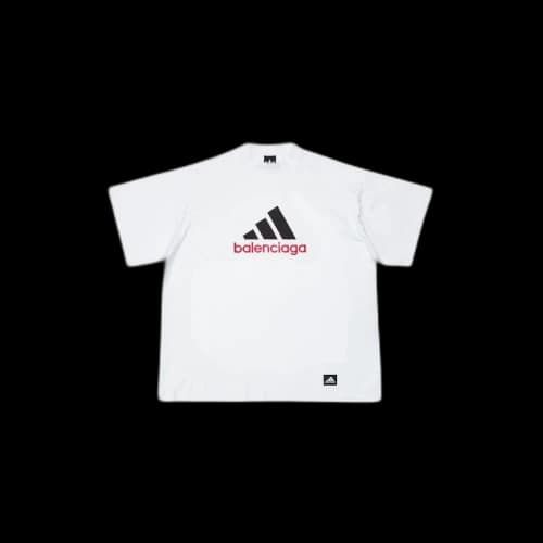 Balenciaga x adidas Unisex T-Shirt Oversized White