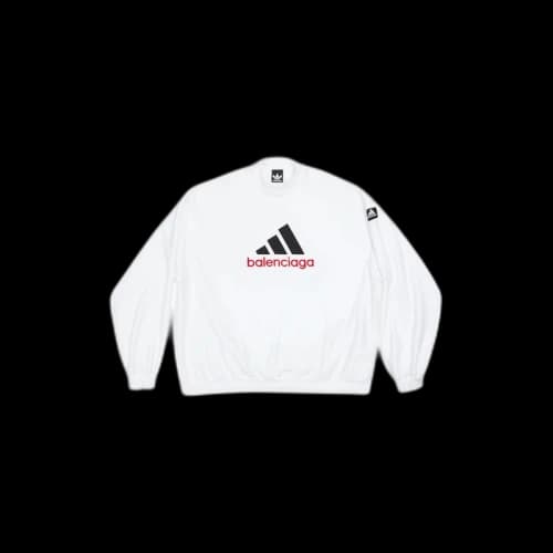 Balenciaga x adidas Sweatshirt Oversized White