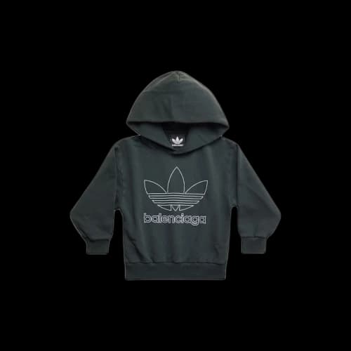 Balenciaga x adidas Kids Hoodie Green