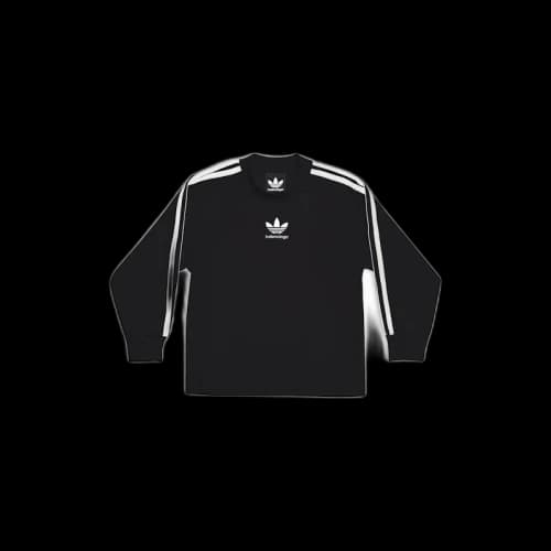 Balenciaga x adidas Kids - Long Sleeve T-Shirt Black
