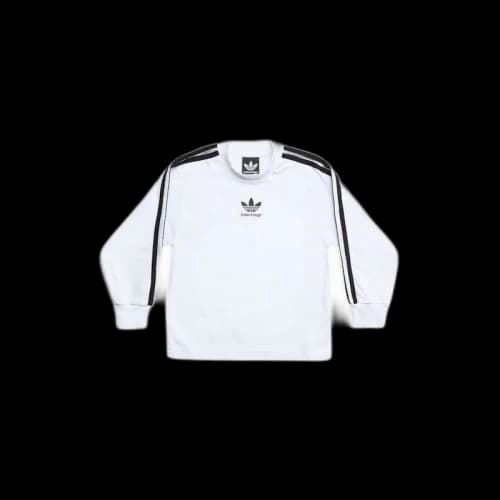 Balenciaga x adidas Kids - Long Sleeve T-Shirt White