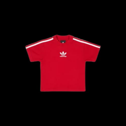 Balenciaga x adidas Kids T-Shirt Red