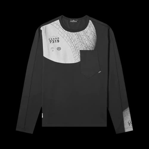 Stone Island Shadow Project Printed T-Shirt 'Black'