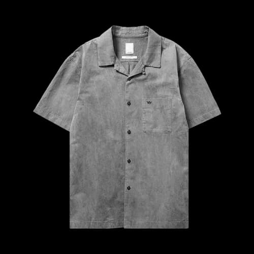 Liberaiders Overdyed Short-Sleeve Shirt 'Gray'