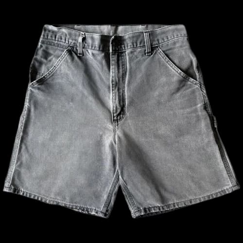 Vintage Carhartt Sun Faded Shorts 'Grey'