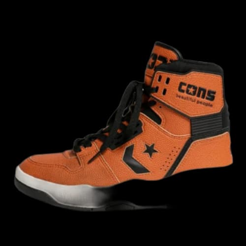 Converse x beautiful people ERX-400 EW High Top Basketball Shoes 'Orange'