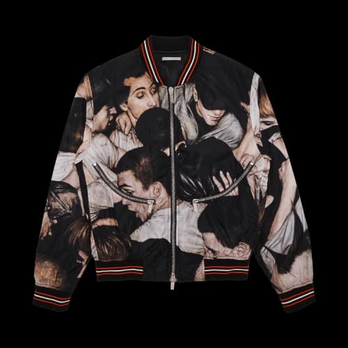 Dior × Kris Van Assche Mosh Pit Bomber Jacket 'Multicolor'