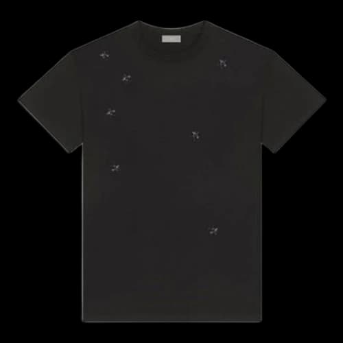 DIOR SS21 Round Neck Short Sleeve Black