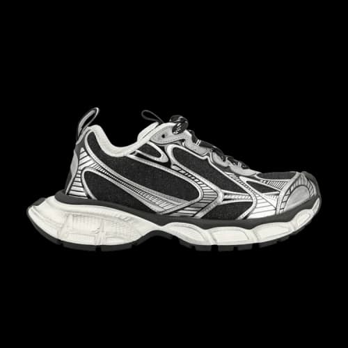 Balenciaga 3XL Lace-Up 'Black Silver' (Women's)