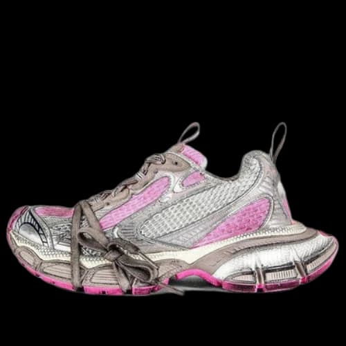 Balenciaga 3XL Sneakers 'White Grey and Pink Mesh and Polyurethane' (Women's)