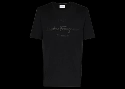 Ferragamo 1927 Signature T-shirt Black