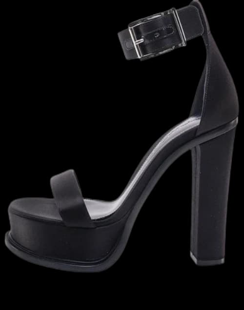 Alexander McQueen Leather High Heels 'Black' (Women's)