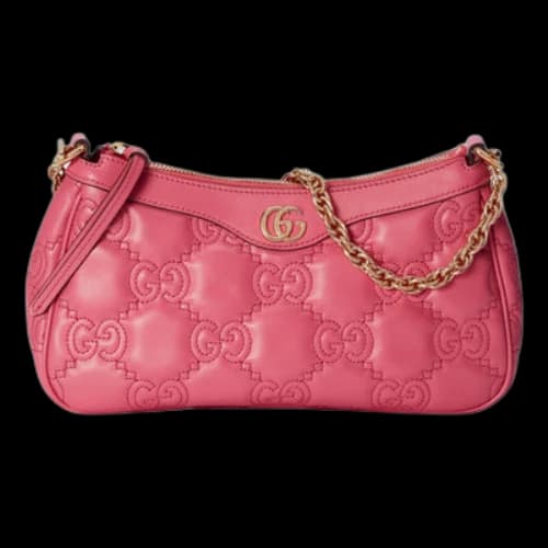Gucci GG Matelasse Handbag 'Pink' (Women's)