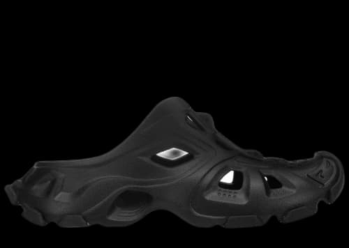 Balenciaga HD Mule Black Rubber