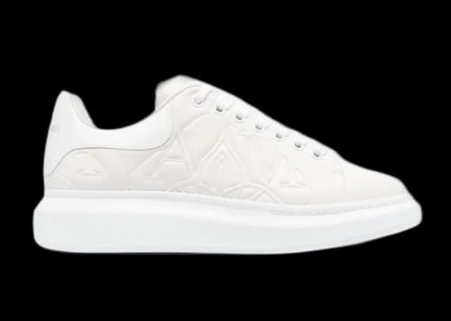 Alexander McQueen Oversized Quilted White