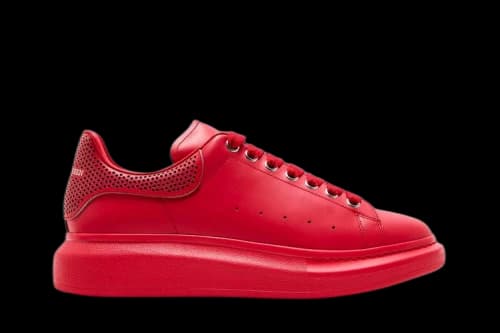 Alexander McQueen Oversized Sneaker 'Lust Red Perforated Heel'
