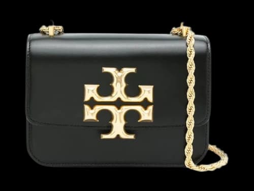 Tory Burch Eleanor Small Convertible Shoulder Bag Black
