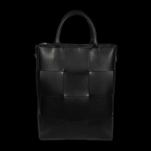Bottega Veneta Arco Medium Shopper Bag 'Black/Silver'