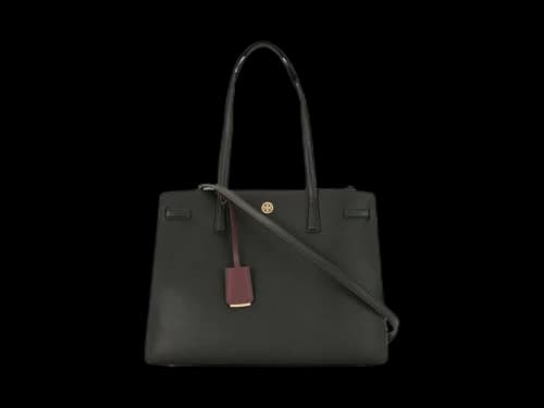 Tory Burch Walker Satchel Bag Black