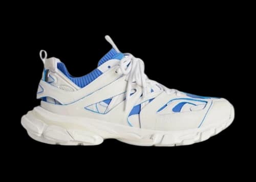 Balenciaga Track Sock White Blue Sneakers White Blue