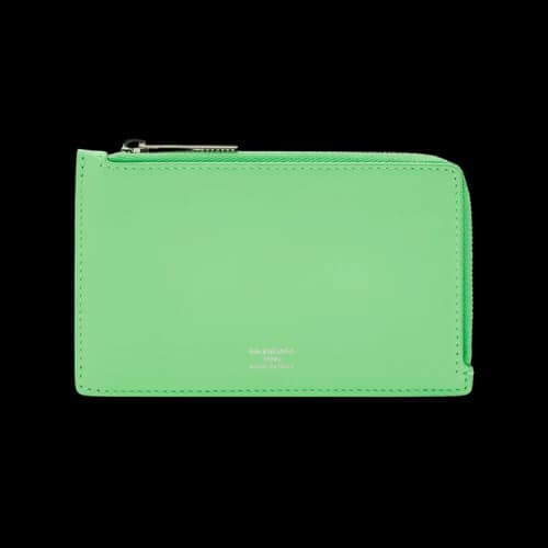 Balenciaga Envelope Long Card Holder Mint Green
