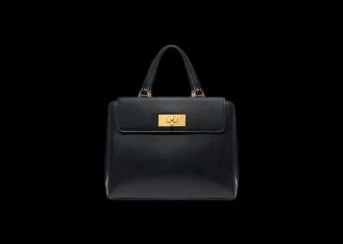 Balenciaga Women's Money Small Tote Bag Black